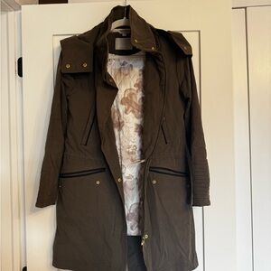 Soia & Kyo Olive Green Transitional Coat